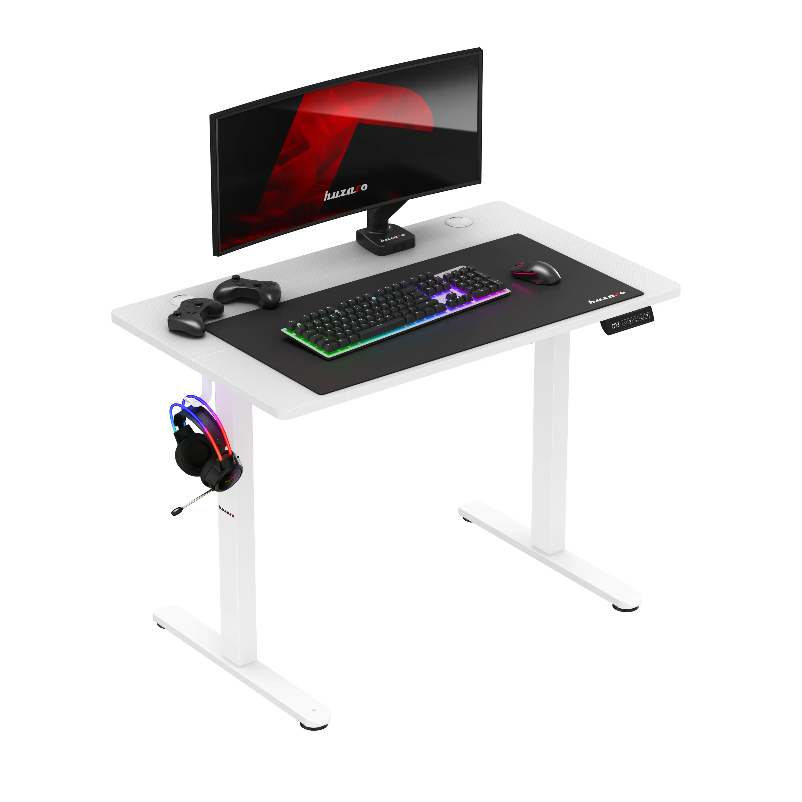 Biurko elektryczne Huzaro Hero 7.9 White 100 cm
