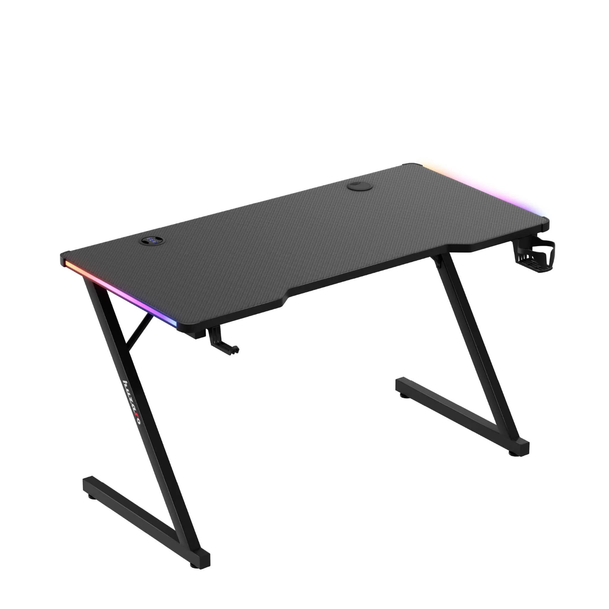 Biurko Gamingowe Huzaro Hero 2.5 RGB LED 120 cm - Image 2