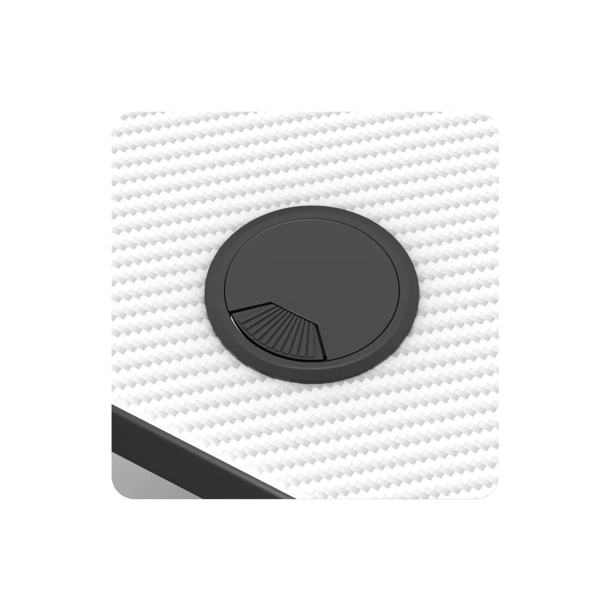 Biurko Gamingowe Huzaro Hero 2.5 White 120 cm OUTLET - Image 10