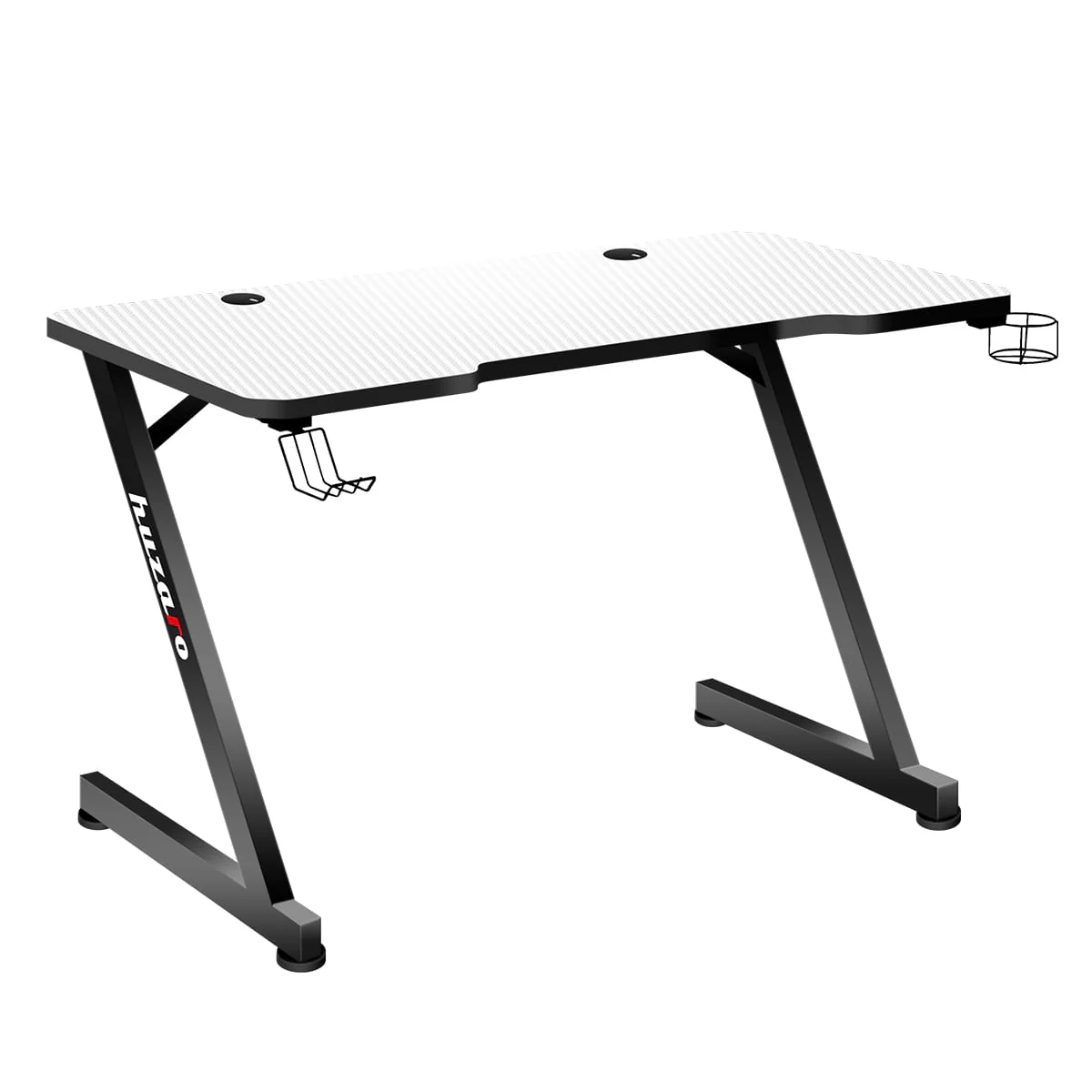 Biurko Gamingowe Huzaro Hero 2.5 White 120 cm OUTLET - Image 4