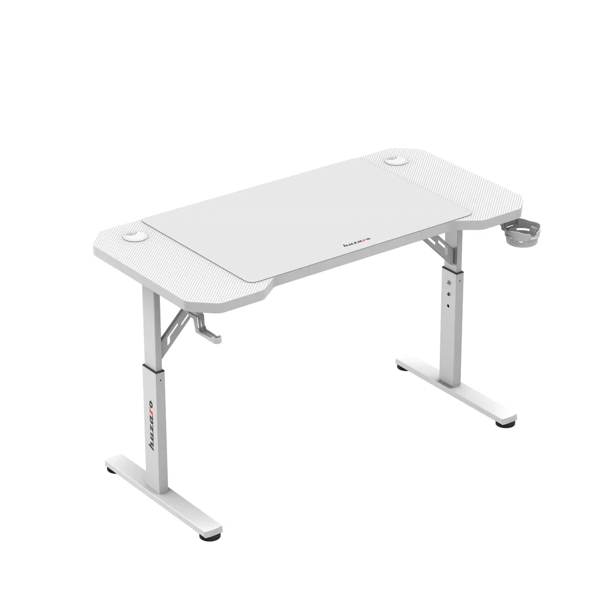 Biurko Gamingowe Huzaro Hero 2.6 White 120 cm OUTLET - Image 2