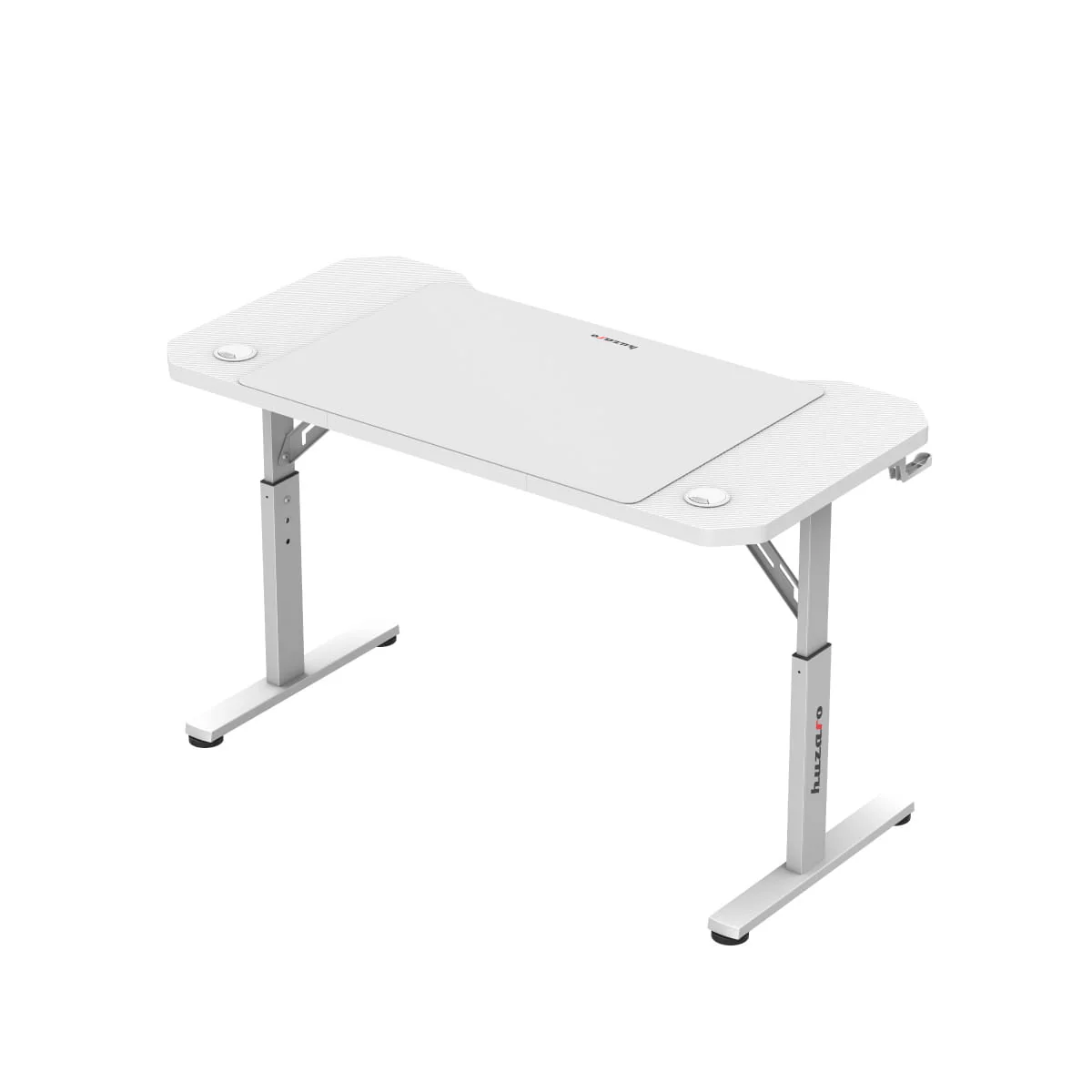 Biurko Gamingowe Huzaro Hero 2.6 White 120 cm OUTLET - Image 3