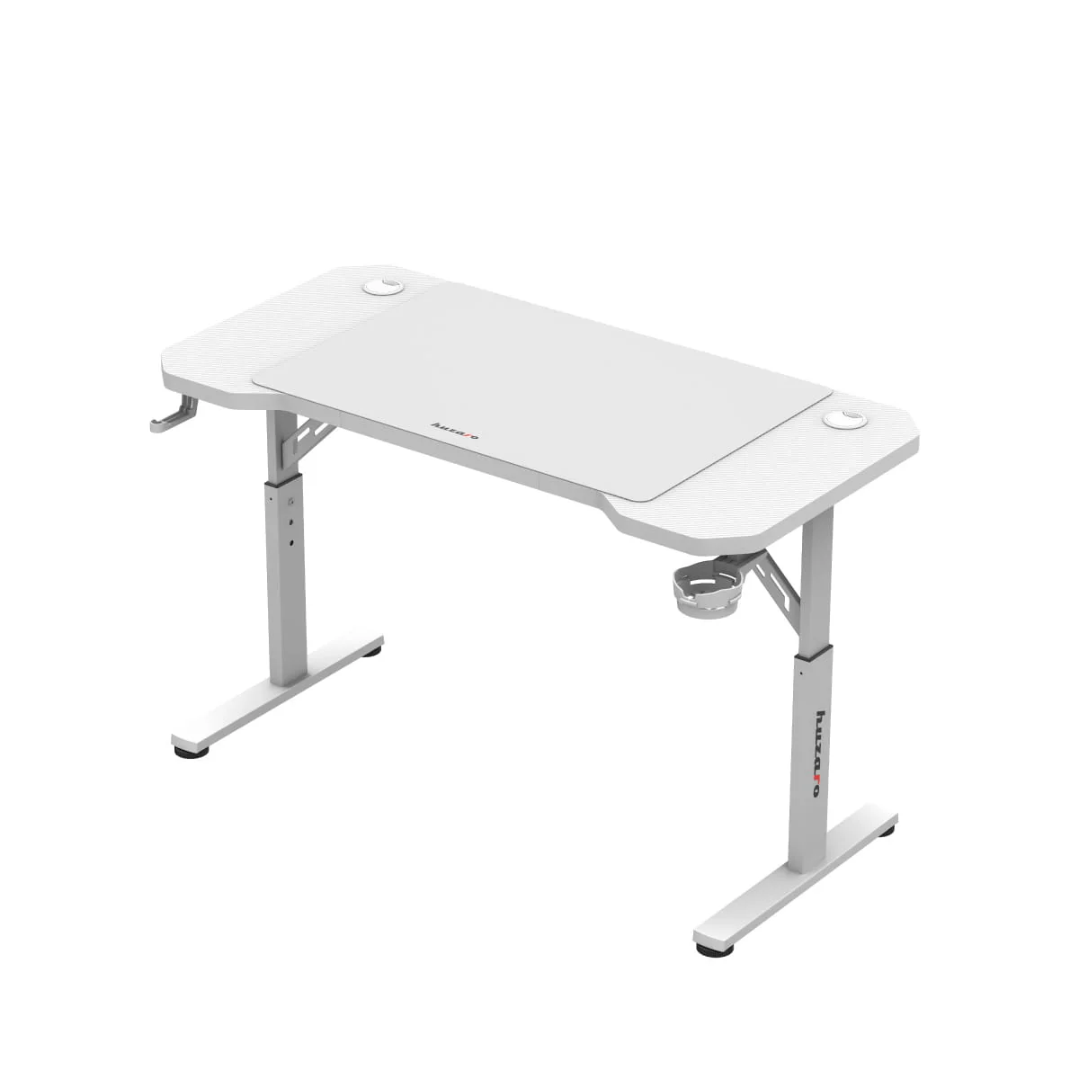 Biurko Gamingowe Huzaro Hero 2.6 White 120 cm OUTLET - Image 5