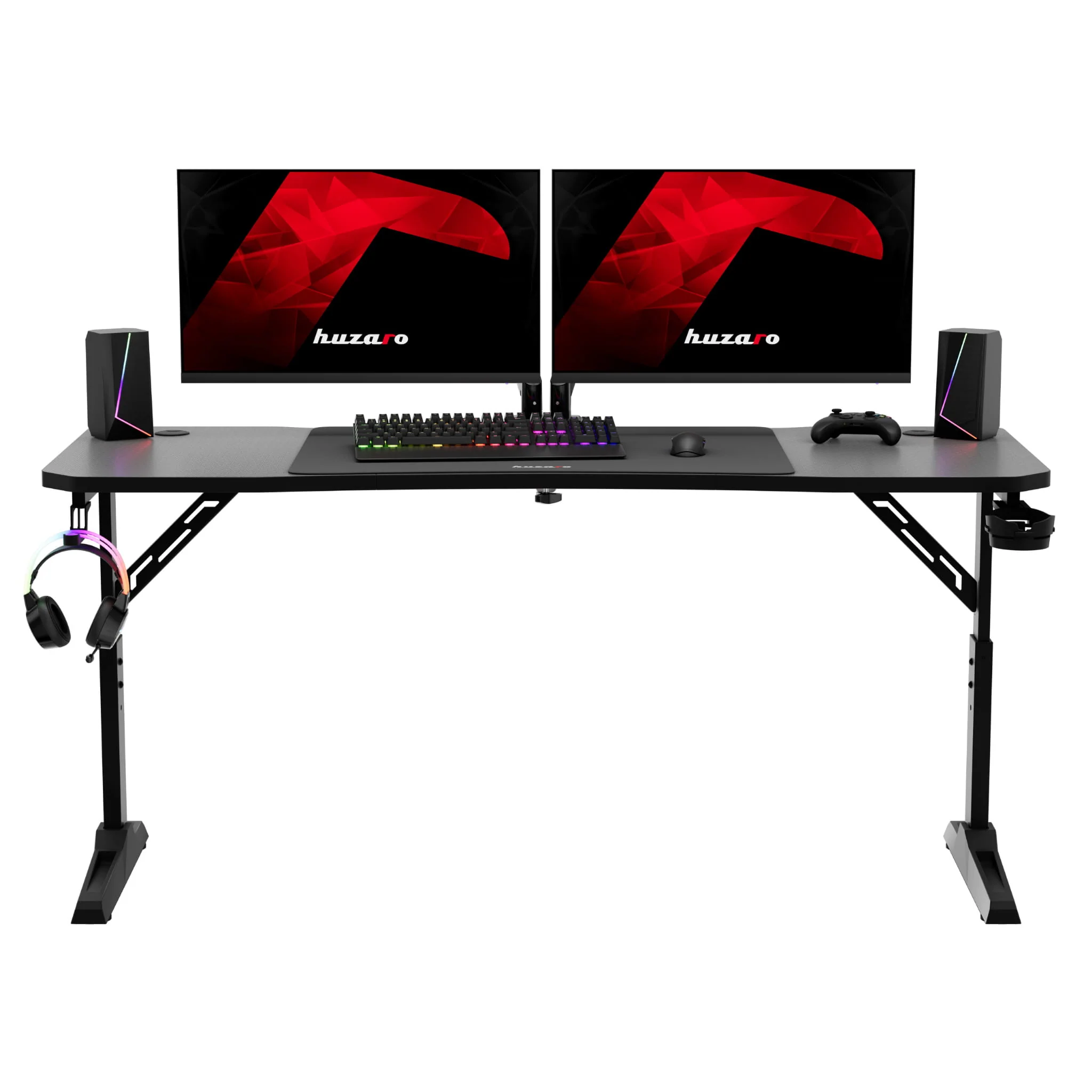 Biurko gamingowe Huzaro Hero 4.6 Black 160 cm OUTLET - Image 18