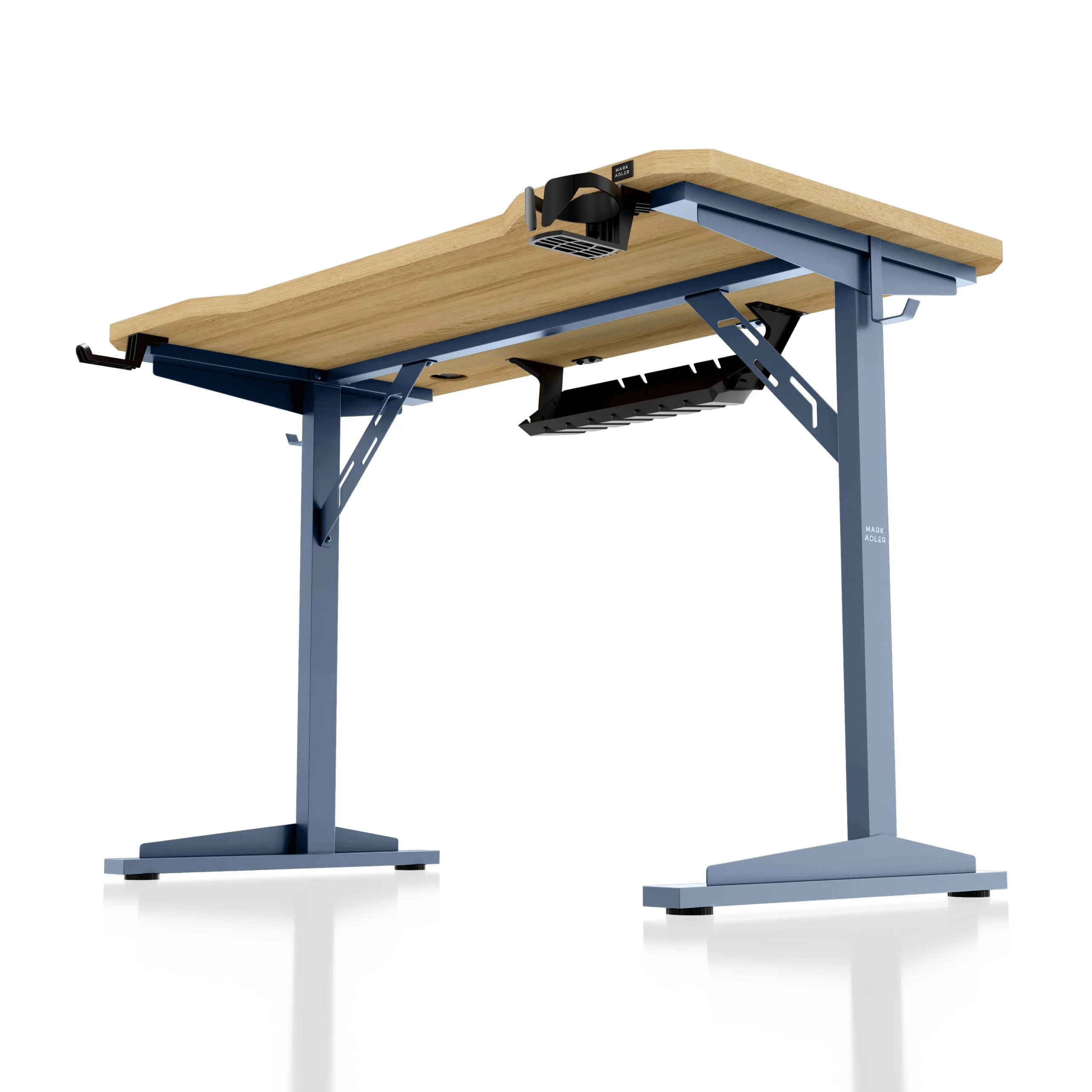 Biurko komputerowe z półką Mark Adler Leader 5.1 Oak 115 cm - Image 13