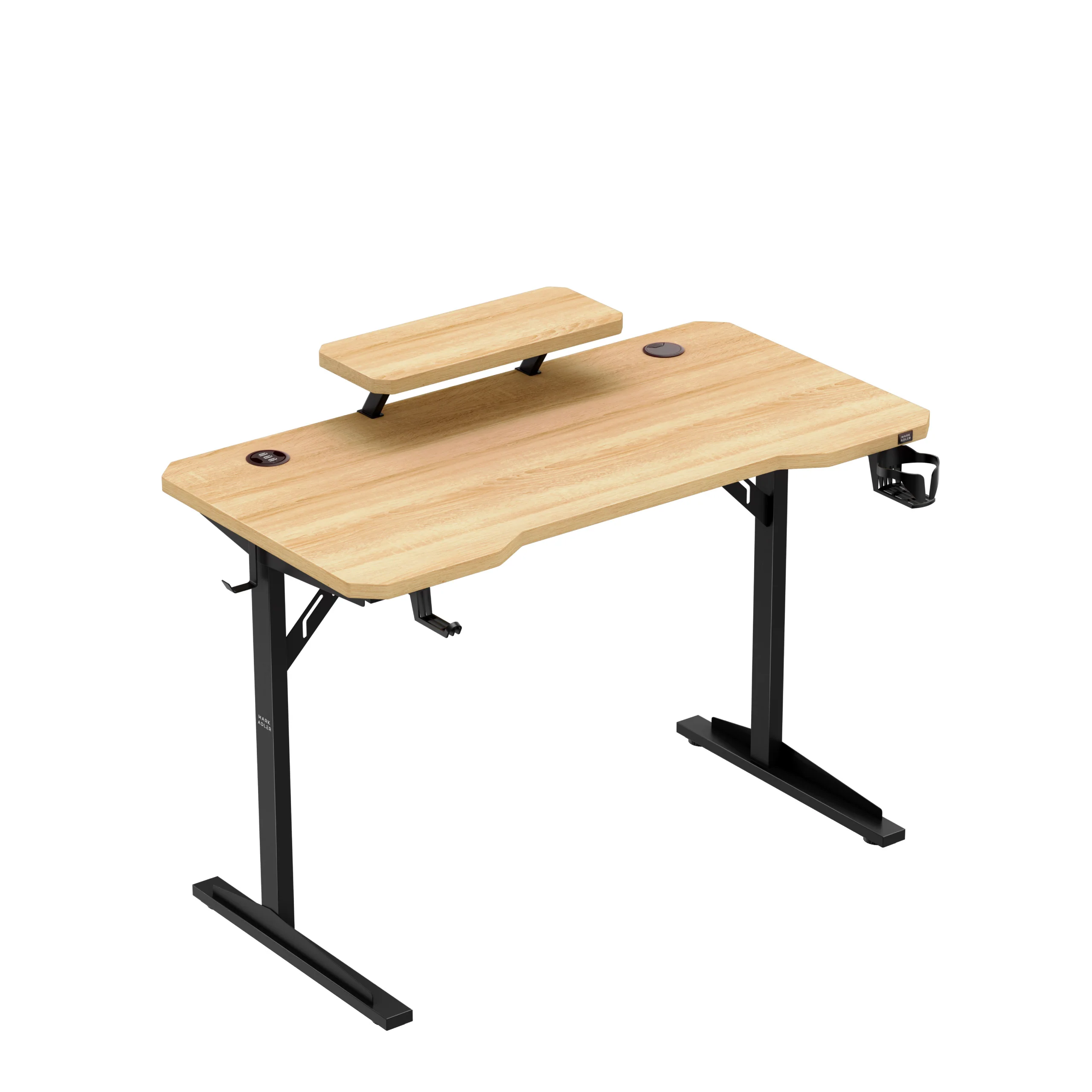 Biurko komputerowe z półką Mark Adler Leader 5.1 Oak 115 cm - Image 8