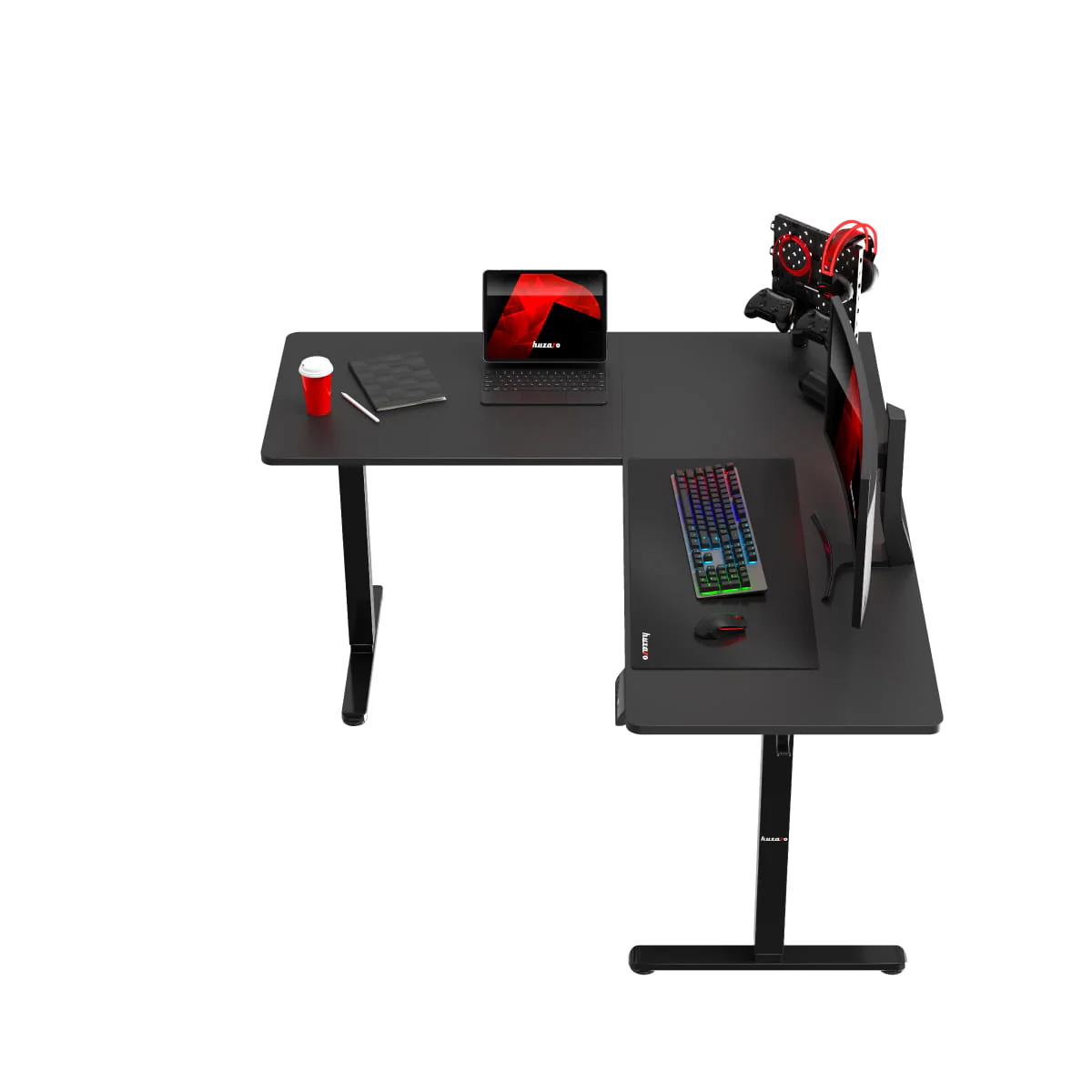Biurko Narożne Elektryczne Huzaro Hero 9.5 160 cm OUTLET - Image 14