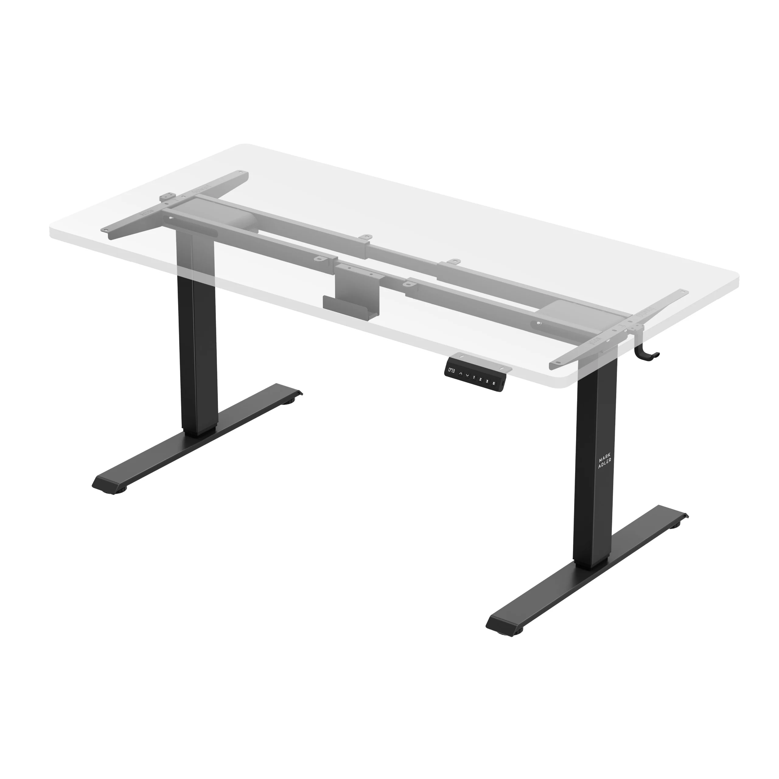 Dwusilnikowy elektryczny stelaż biurka Mark Adler Xeno 6.0 - Image 12