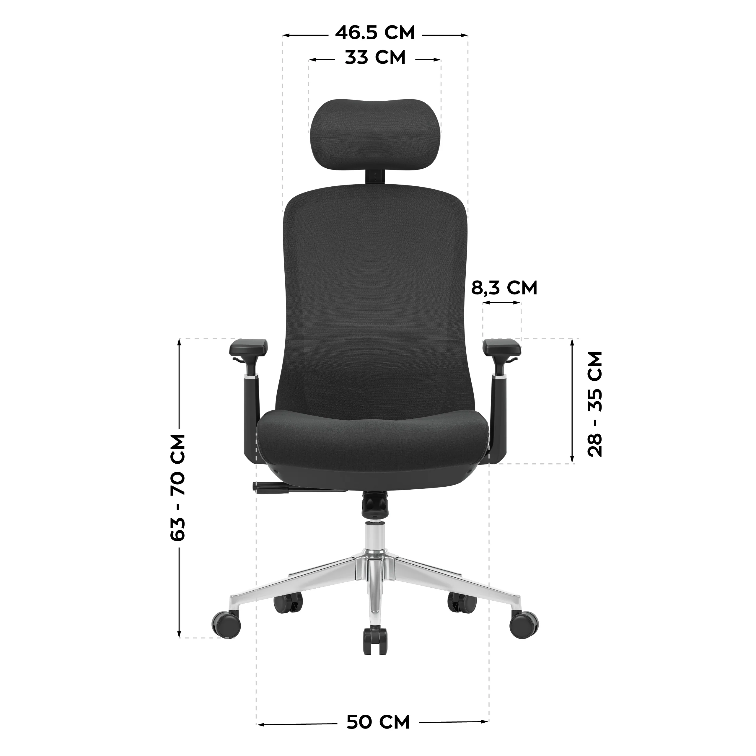 Fotel biurowy z masażem Mark Adler Leadpro 6.0 Black - Image 15
