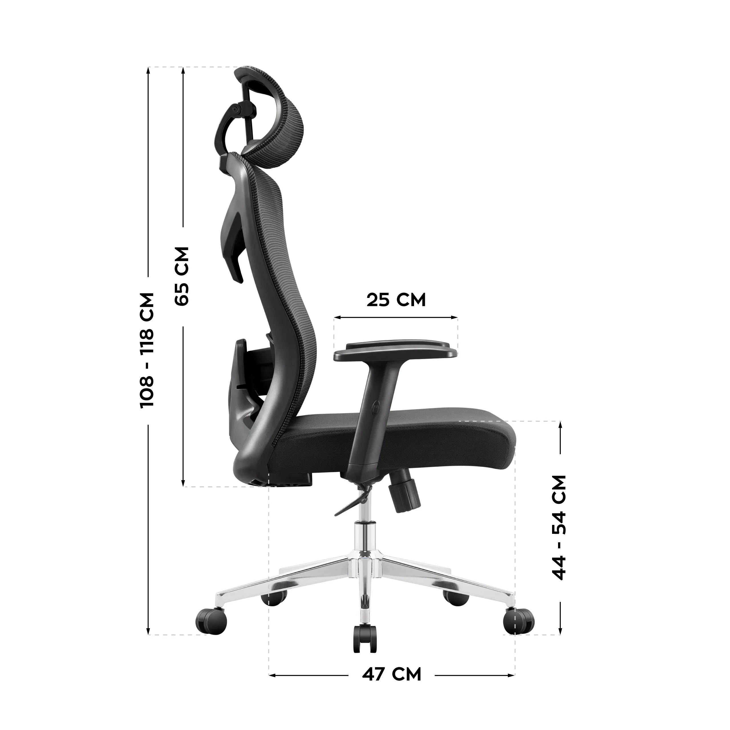 Fotel ergonomiczny biurowy Mark Adler Manager 2.6 Black - Image 10