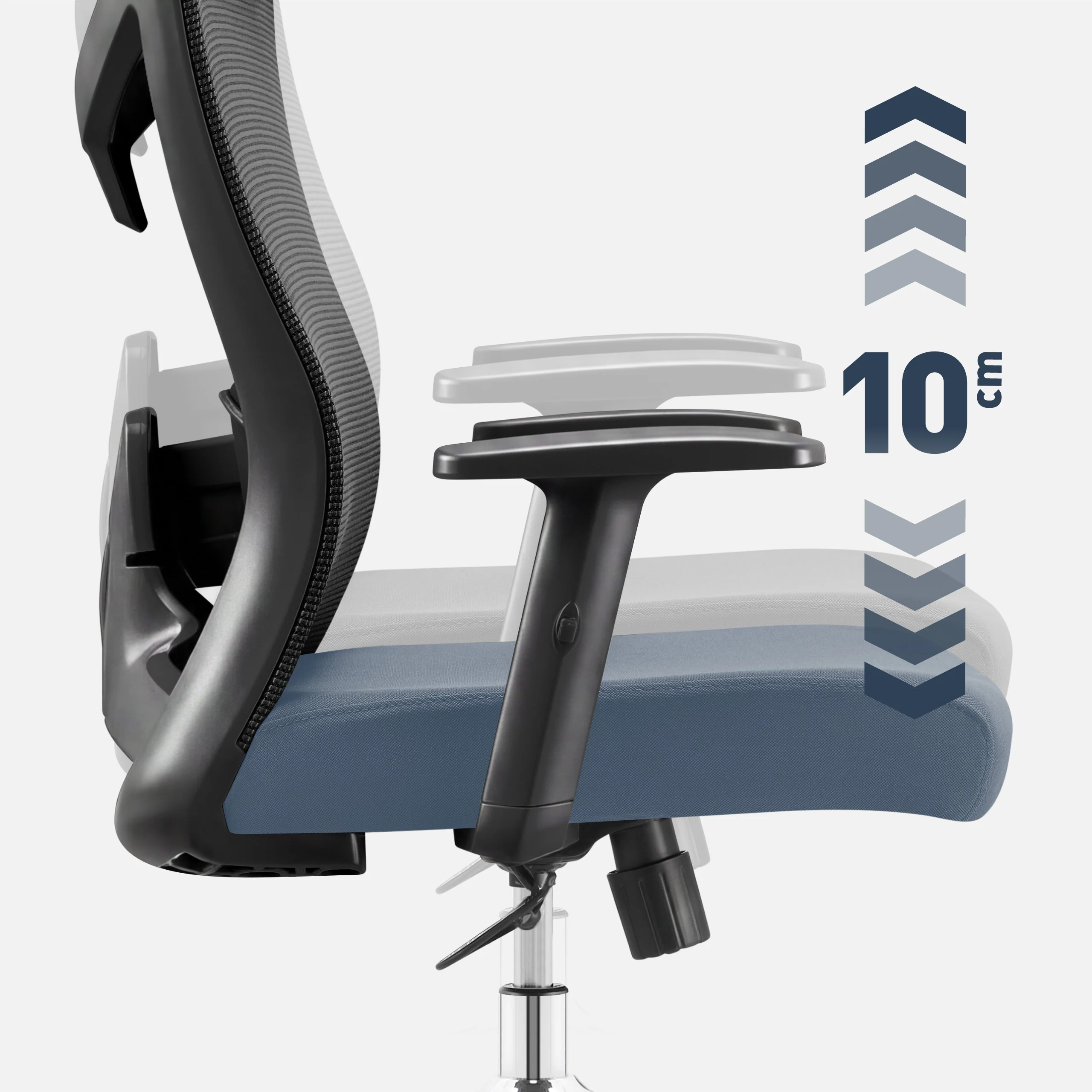 Fotel ergonomiczny biurowy Mark Adler Manager 2.6 Black - Image 3