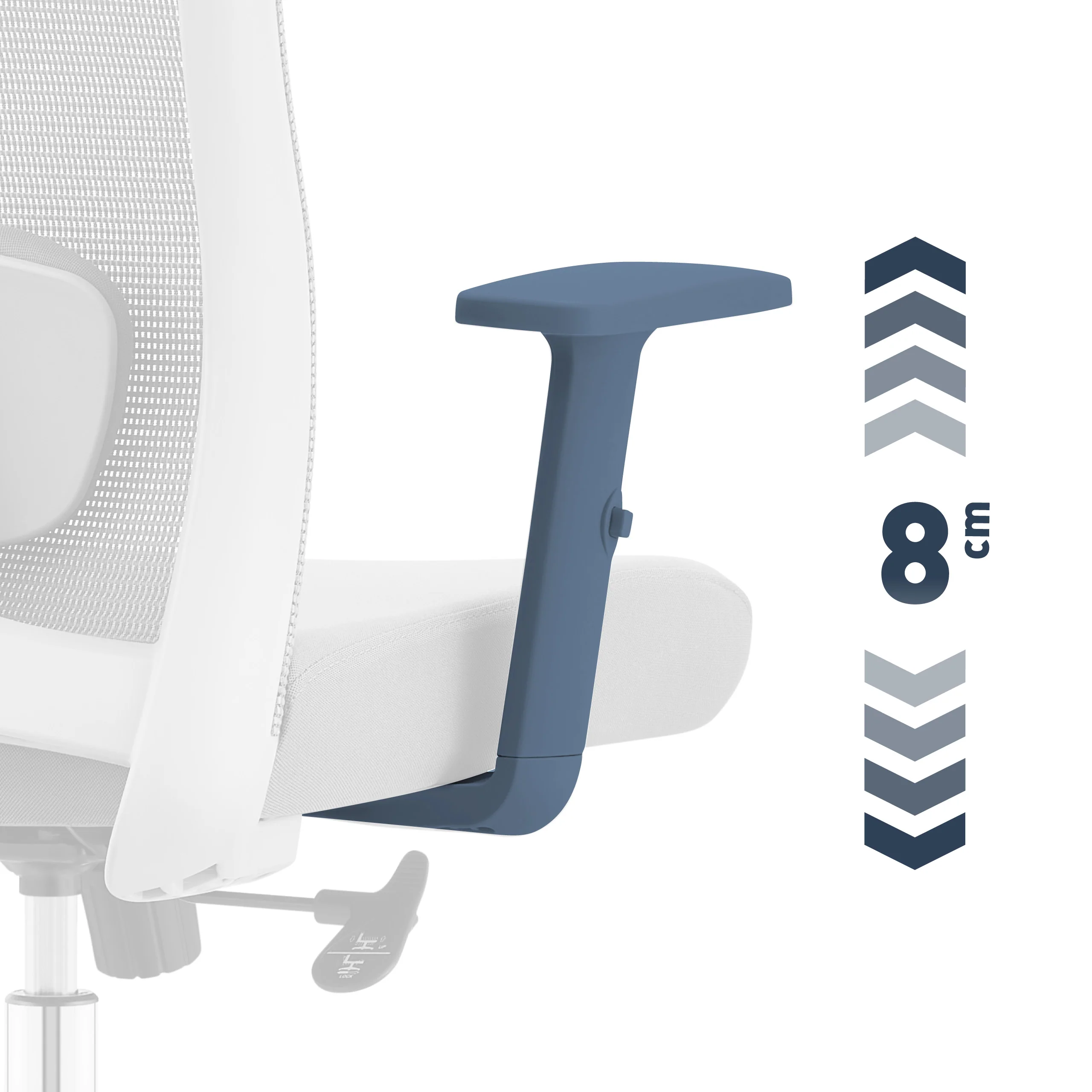 Fotel ergonomiczny biurowy Mark Adler Manager 2.6 Grey - Image 4