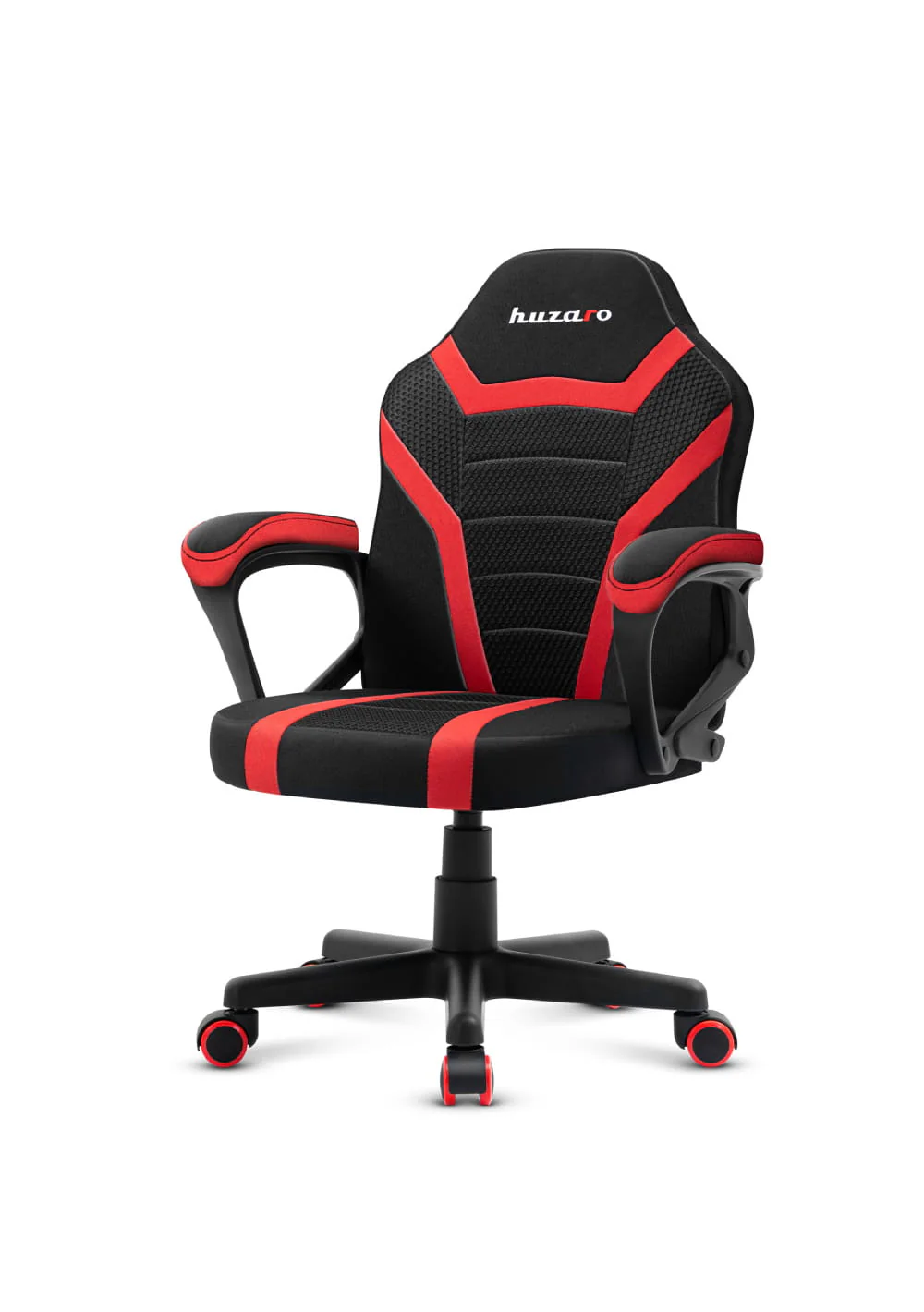 Fotel Gamingowy dla dziecka HUZARO RANGER 1.0 Red Mesh OUTLET - Image 5