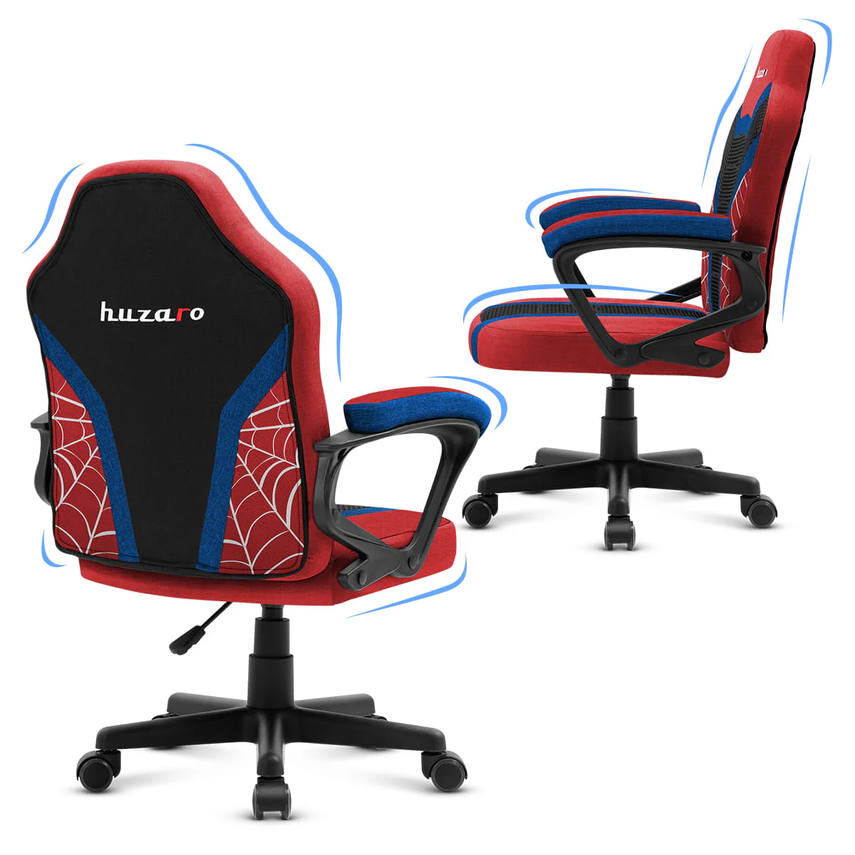 Fotel Gamingowy dla dziecka Huzaro Ranger 1.0 Spider Mesh - Image 17