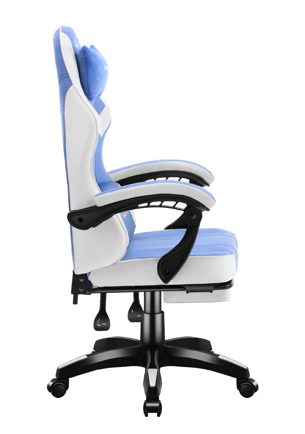 Fotel gamingowy Huzaro Force 3.7 Blue OUTLET - Image 7