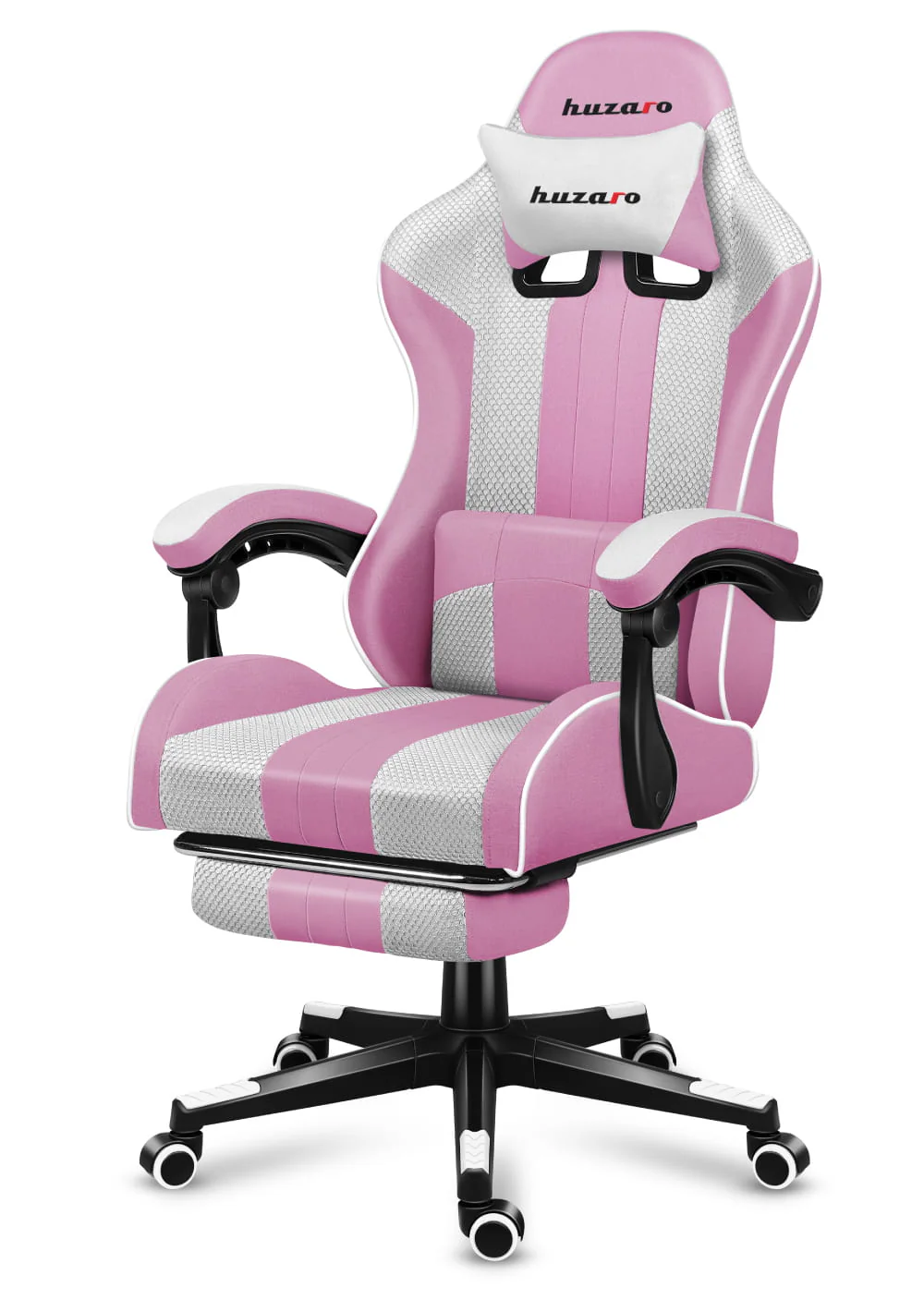 Fotel gamingowy Huzaro Force 4.7 Pink Mesh OUTLET - Image 11