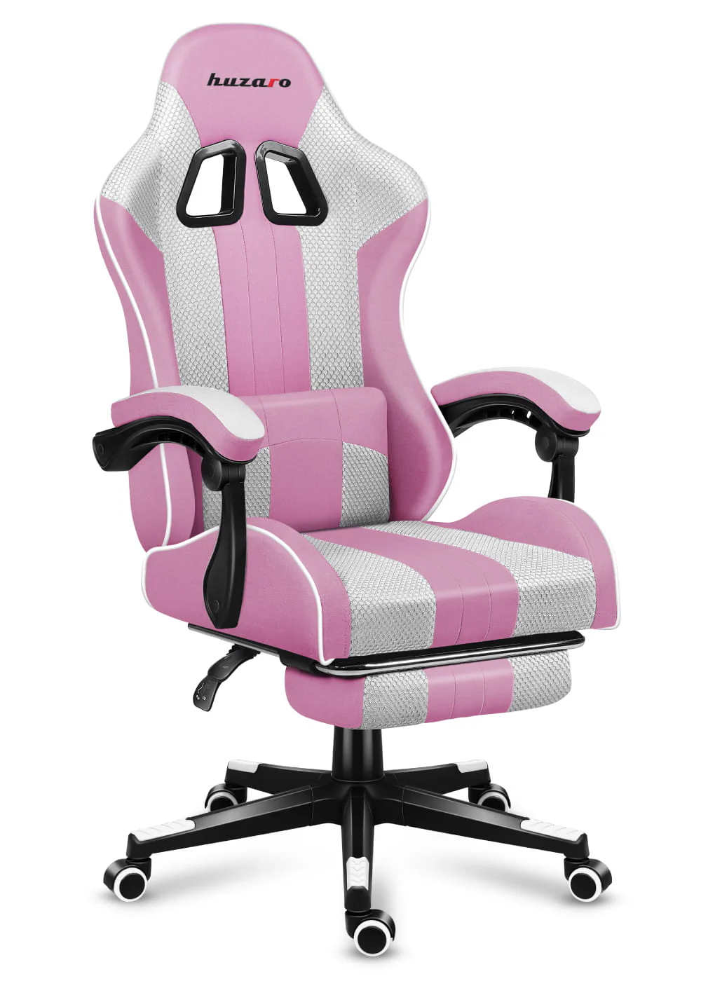 Fotel gamingowy Huzaro Force 4.7 Pink Mesh OUTLET - Image 2