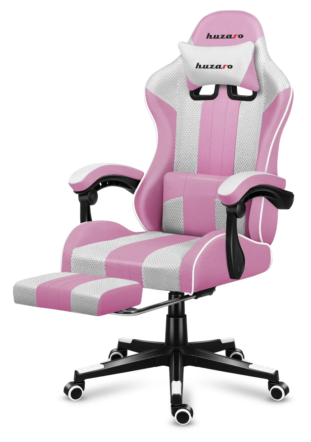 Fotel gamingowy Huzaro Force 4.7 Pink Mesh OUTLET - Image 9