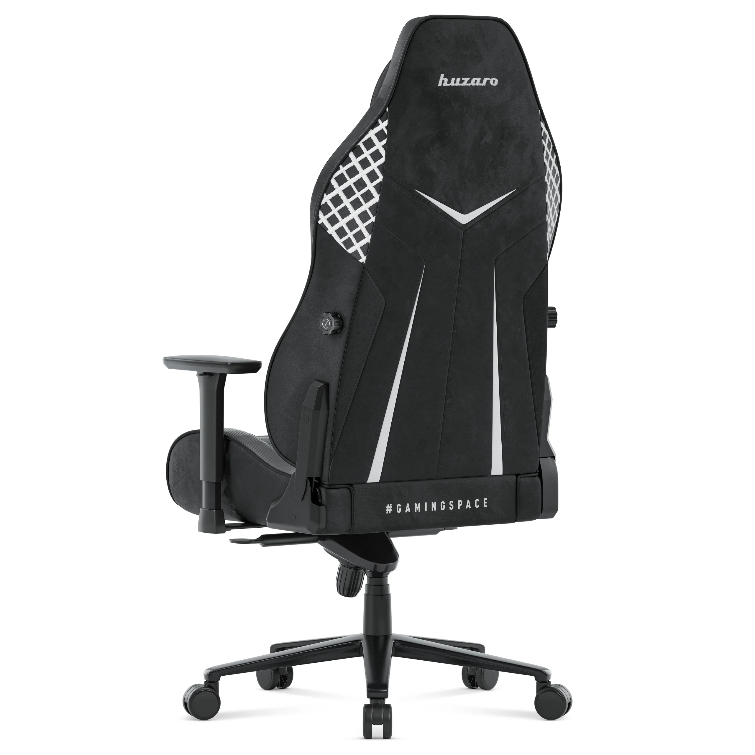 Fotel gamingowy zamszowy Huzaro Force 8.3 Carbon Black - Image 10