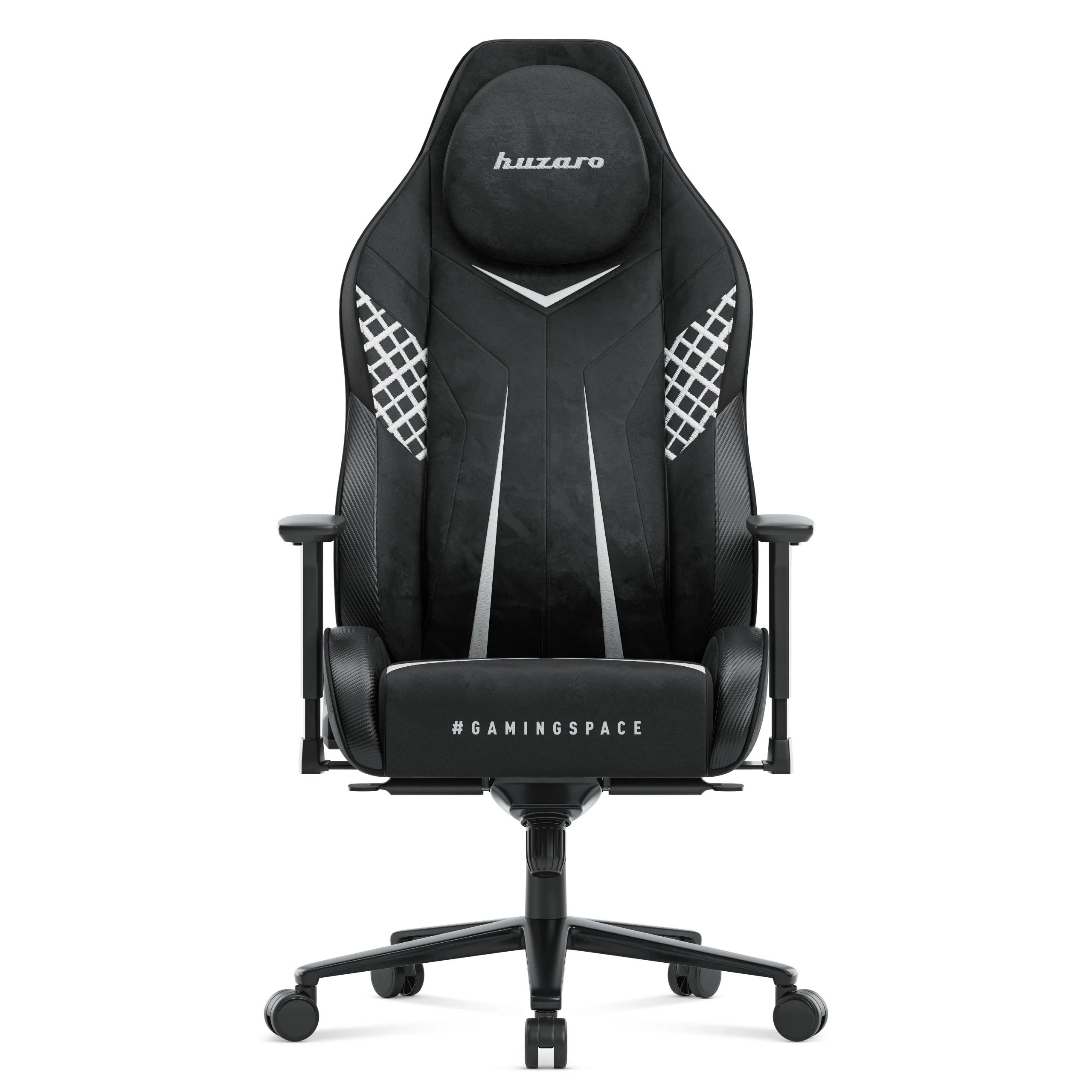 Fotel gamingowy zamszowy Huzaro Force 8.3 Carbon Black - Image 13