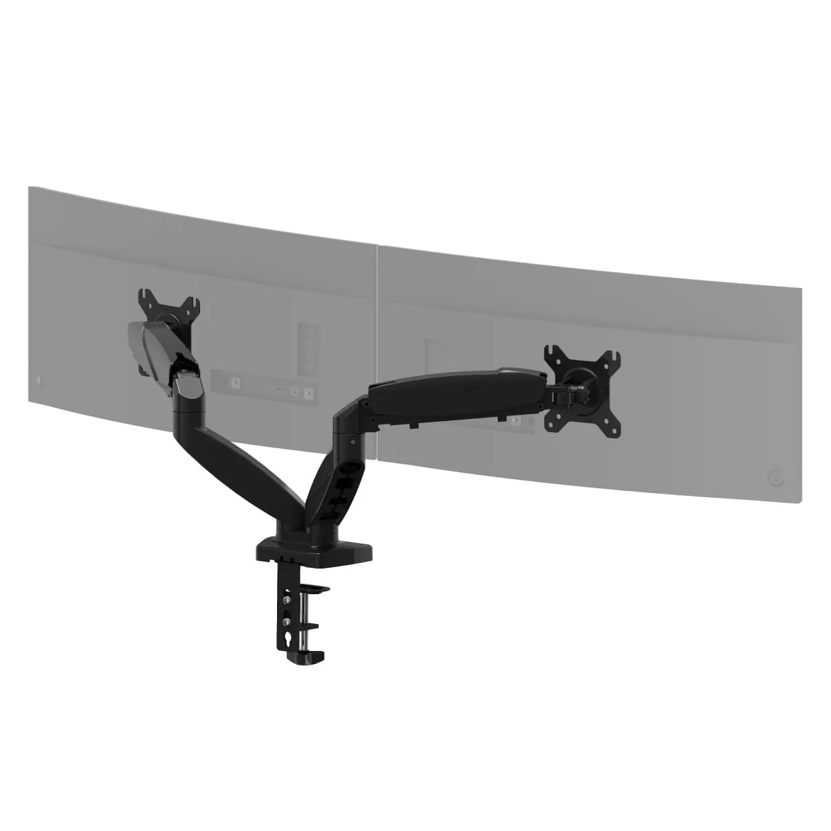 Uchwyt obrotowy Huzaro Motion 2.2 na dwa monitory - Image 5