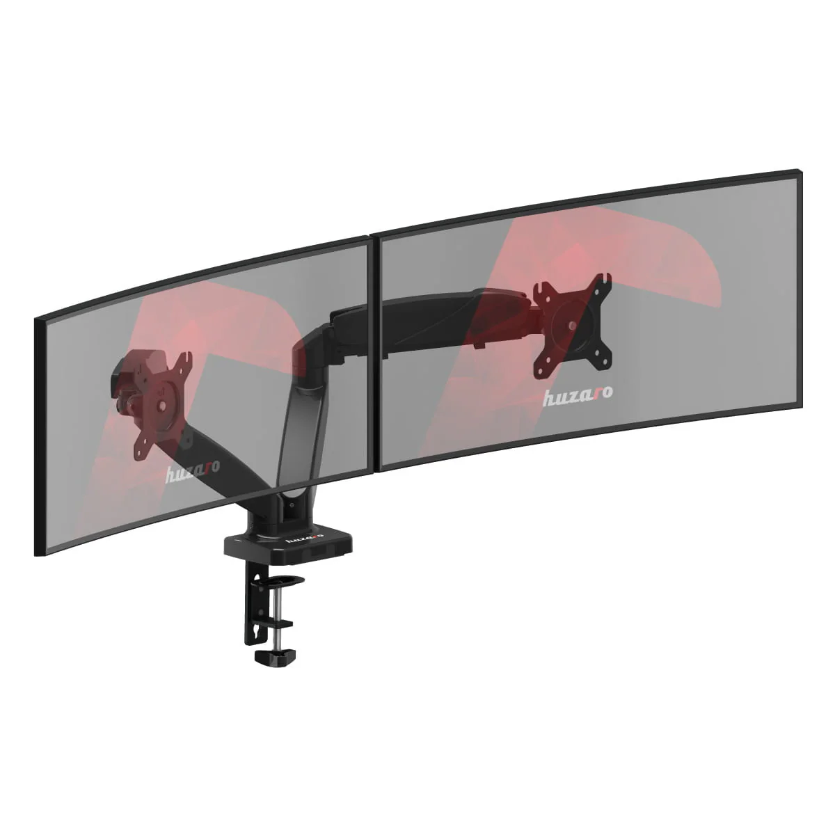 Uchwyt obrotowy Huzaro Motion 2.2 na dwa monitory - Image 8